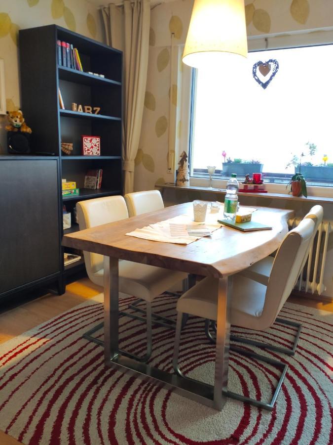 Ferienwohnung Harzluchs Mit Balkon, Netflix Und Sauna Im Haus Хоегайс Экстерьер фото