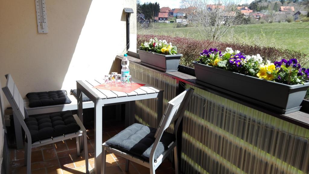 Ferienwohnung Harzluchs Mit Balkon, Netflix Und Sauna Im Haus Хоегайс Экстерьер фото
